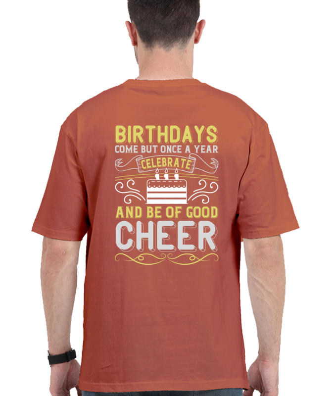 Birthday Oversized T-shirt