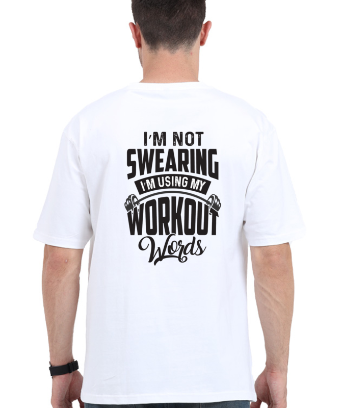 Gym Workout Oversized T-Shirt