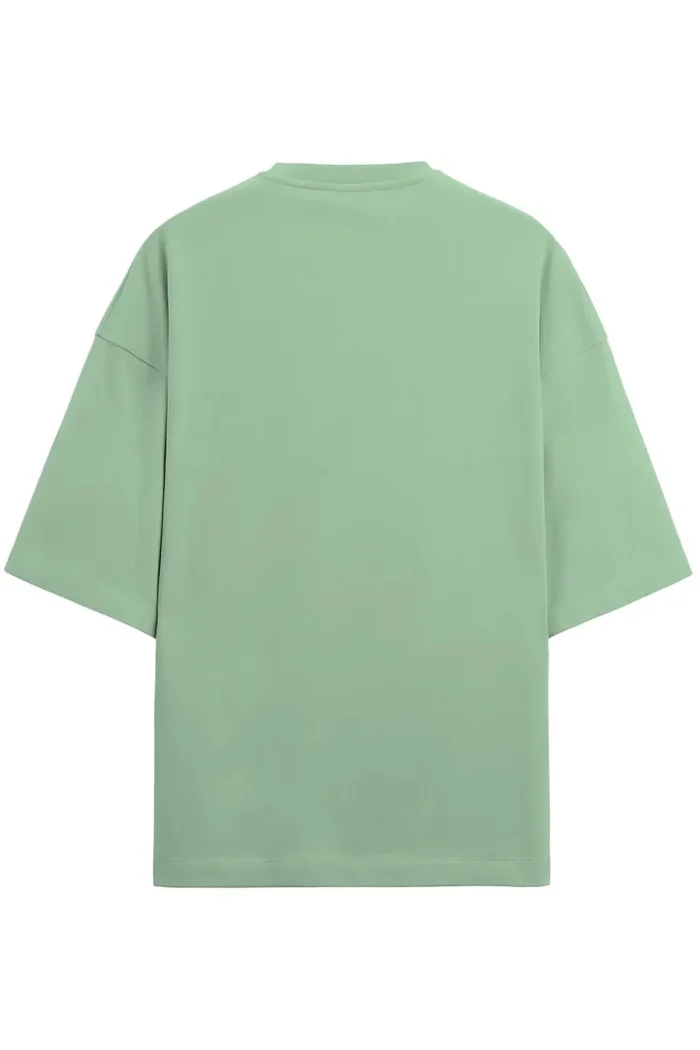 Terry Cotton Jade Oversized T-Shirt - 280 GSM - Image 3