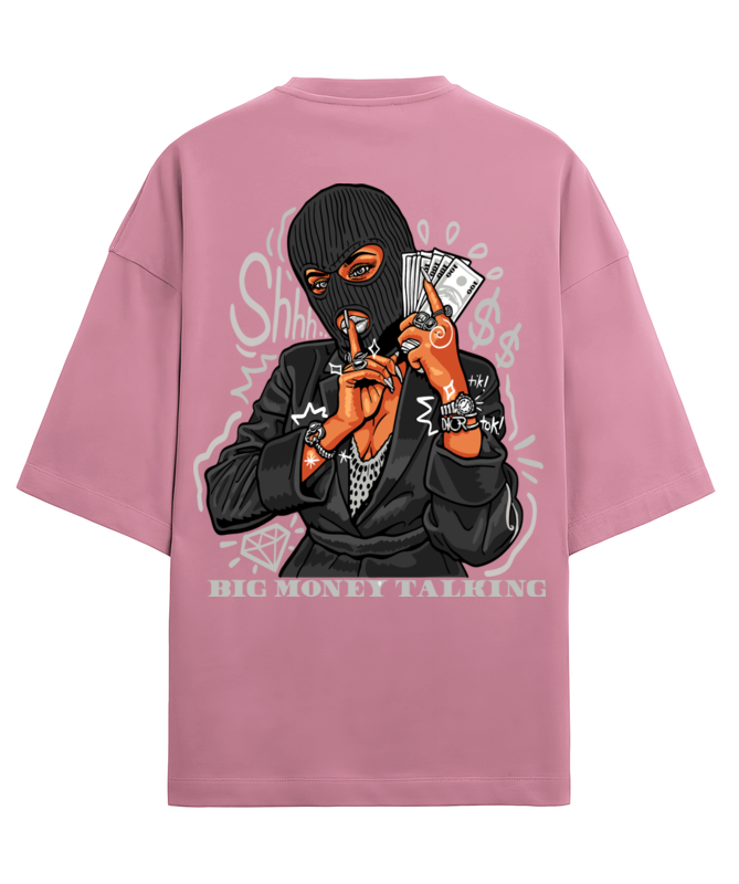 Big Money Talking Oversized T-Shirt